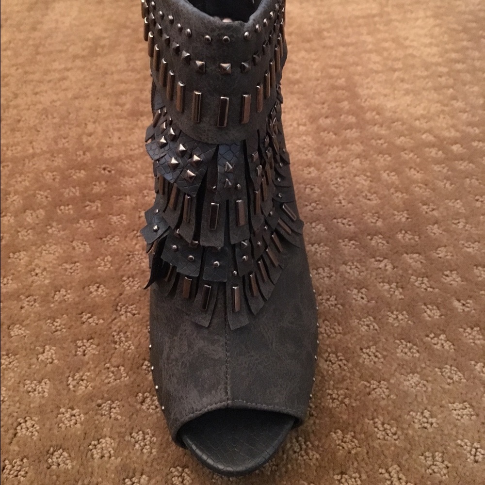 Open toe booties - Picture 3 of 4